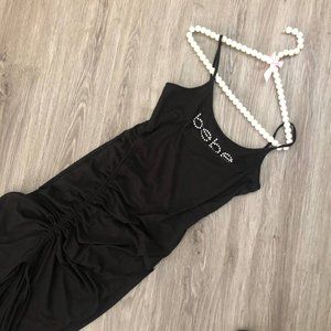 Bebe| bebe Logo Fitted Maxi Dress